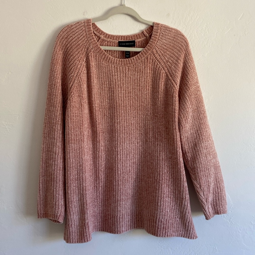 Lane Bryant Rose Chenille Sweater